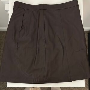 Elegant Brown Skirt